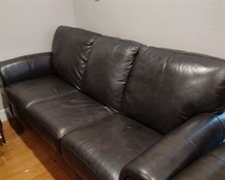 Leather "look" sofa #2