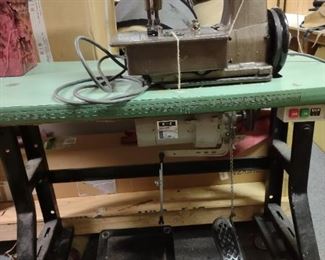 Industrial sewing equipment
