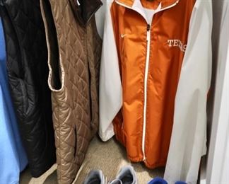 Mens Clothing items - Nike Shoes - Longhorn Jacket - Quilted Vests