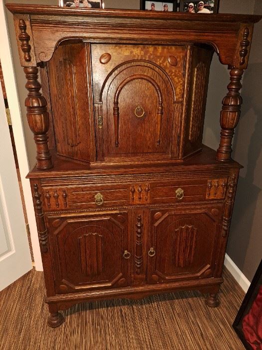 Antique Liquor Cabinet