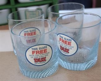 These were glasses given with Detergent