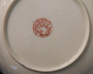 Hand Painted Japan Plate