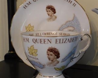 Queen Elizabeth Cup and Saucer