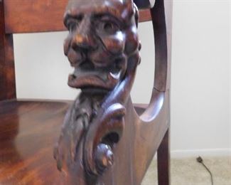 Carving on Chair