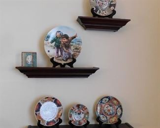 Imari Style Plates and Collectibles