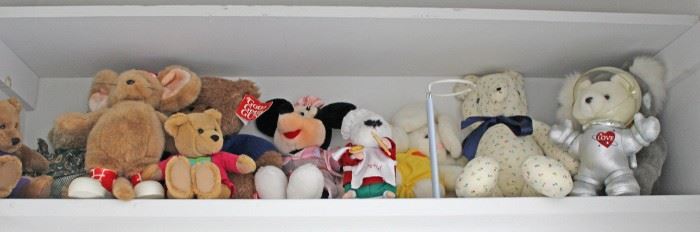 Gund, MMinnie Mouse, Stuffed Aninimals, Bear Collection