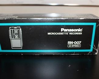 Panasonic Micro Cassette Recorder