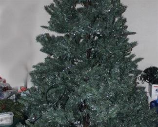 Lighted Christmas Tree With Storage Bags