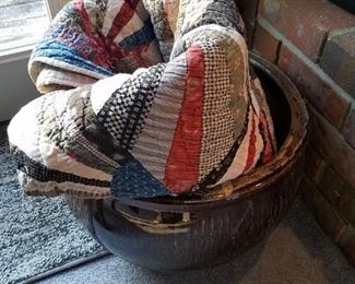 One of the many quilts