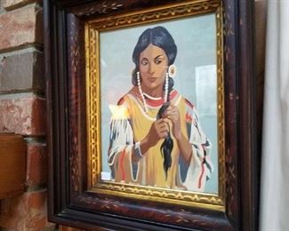 Mid-century paint by numbers 