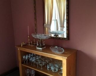 The second matching shelf, and second matching mirror