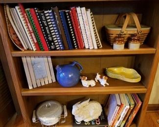 A closer look inside the bookshelf