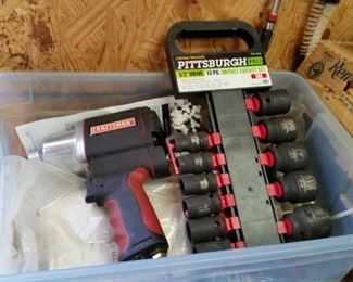 Impact driver and sockets