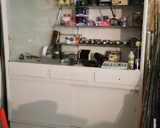 Large display/storage cabinet