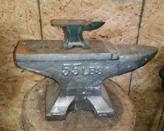 55 lbs anvil and baby