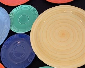 Fiesta Ware Dishes Assorted Colors