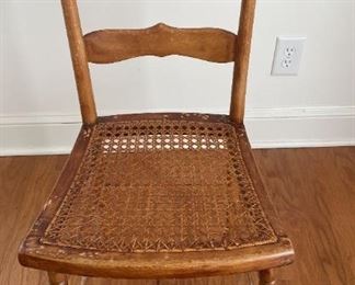 Lot Of 3 Woven Chairs