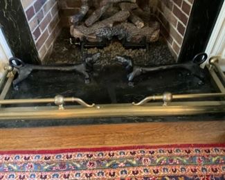 Fireplace fender