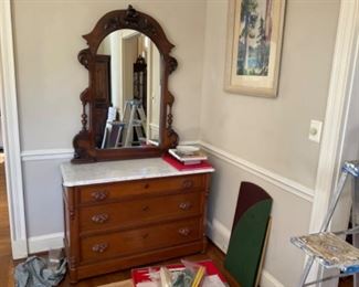 Great marble top chest
