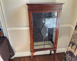 Small curio cabinet