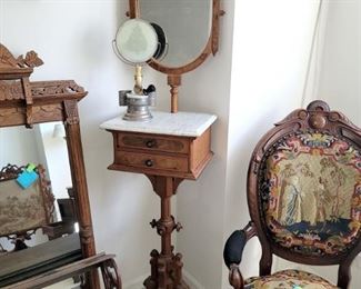 Eastlake shaving stand