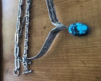 Sterling and Turquoise necklace