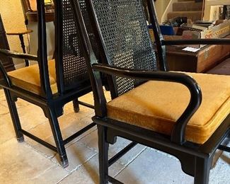 MCM CENTURY Dining Chairs (2 arm chairs shown)