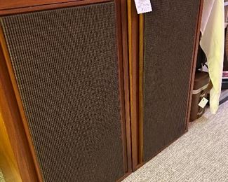 Vintage KLH Model 23 Speakers, Pair. Not Tested. $150.