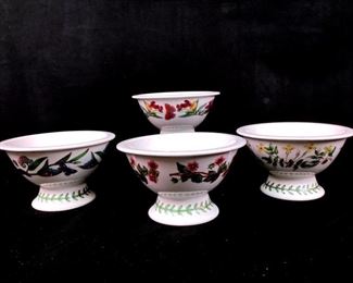 ANSM926 Portmeirion Footed Compote Bowls