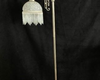 CT134 Standing, Blown Glass Shade, Lamp