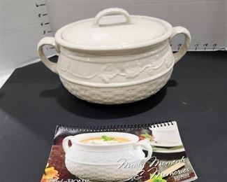 Celebrating Home bean pot and recipe book