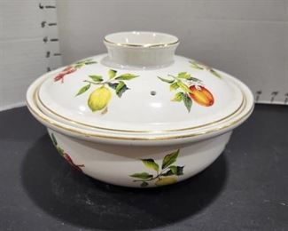 Hall covered casserole dish
