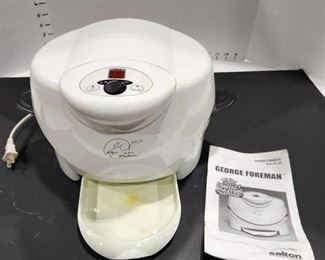 George Foreman roasting machine