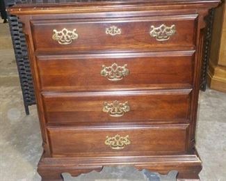 Distinctive Bedside or Stand Alone 4 Drawer Chest by Kimbell Furniture