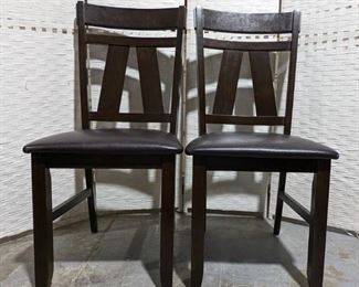 Pair of Splat Back Chairs