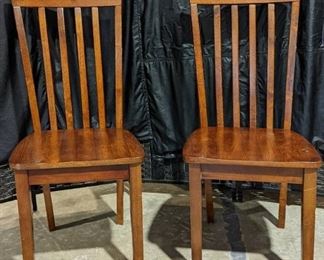 Set of 4 Splate Back Chairs