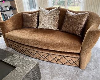 Marge Carson upholstered sofa