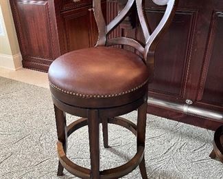 (6) Artistica swivel counter stools with 29" seat height