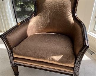 Walter E. Smithe upholstered armchair