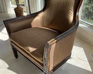 Walter E. Smithe upholstered armchair
