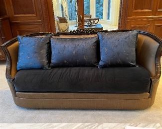 Marge Carson upholstered sofa