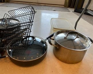 Pots and pans.....
