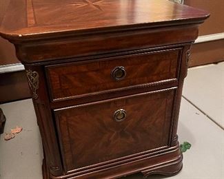 Wood inlay nightstands.....