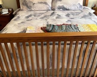 National Mt Airy King Bed and night stands