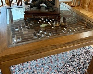 The "Double Happiness Table" and a very cool dragon!