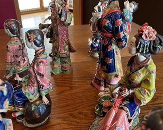Chinese Porcelain Dolls very detailes