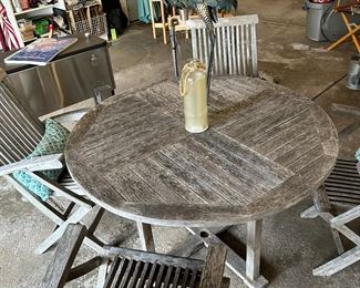 Teak Table & 4 Chairs