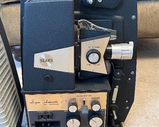 Vintage Sear 8mm projector