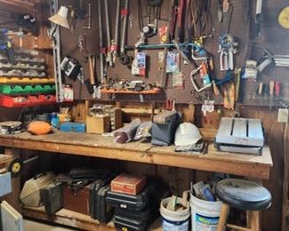 Bench and all item's for sale