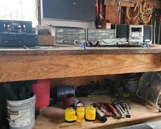 Bench and everything you see for sale